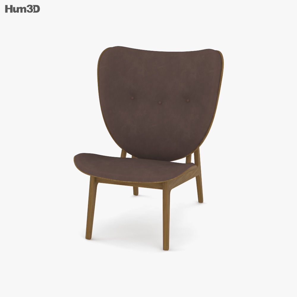 Norr11 Elephant Lounge chair 3D модель