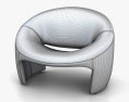Olivier Mourgue Pair Of Montreal Chaise Modèle 3d