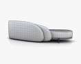 Paolo Ferrari Layered Back Sofa 3D-Modell