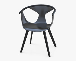 Pedrali Fox Chair 3D model