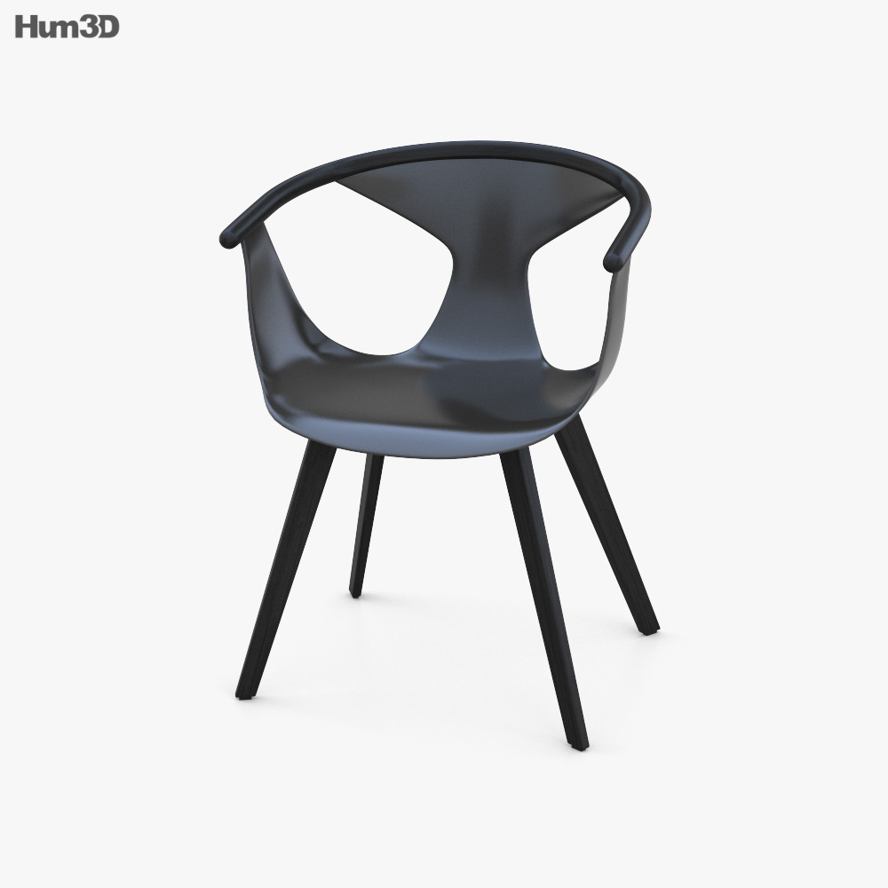 Pedrali Fox Chair 3D model