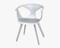 Pedrali Fox Chair 3d model