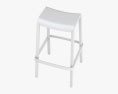 Pedrali Dome 酒吧椅 3D模型