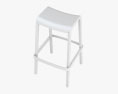 Pedrali Dome Барний стілець 3D модель