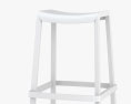 Pedrali Dome Барний стілець 3D модель