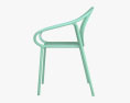 Pedrali Remind 3735 Garden 扶手椅 3D模型