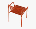 Pedrali Tribeca 肘掛け椅子 3Dモデル