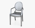 Philippe Starck Louis Ghost Chair 3d model