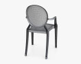 Philippe Starck Louis Ghost Chair 3d model
