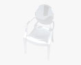 Philippe Starck Louis Ghost Silla Modelo 3D