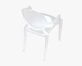 Philippe Starck Louis Ghost Стул 3D модель