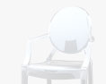 Philippe Starck Louis Ghost チェア 3Dモデル