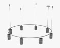 Pholc Donna Circle 100 Lampe à Suspension Modèle 3d