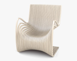Piegatto Pipo Chair 3D model