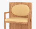 Pierre Augustin Rose Arbor Chair 3d model