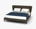 Poliform Gentleman Bed 3d model