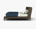 Poliform Gentleman Bed 3d model
