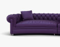 Poltrona Frau Chester Line Sofa 3D-Modell