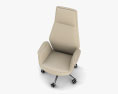 Poltrona Frau Downtown President 扶手椅 3D模型