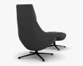 Poltrona Frau Jay Lounge armchair 3d model