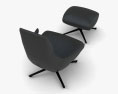 Poltrona Frau Jay Lounge armchair 3d model