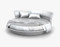 Poltrona Frau Lullaby Due Ліжко 3D модель