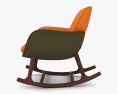 Poltrona Frau Martha 肘掛け椅子 3Dモデル