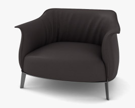 Poltrona Frau Archibald Gran Comfort 扶手椅 3D模型