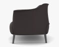 Poltrona Frau Archibald Gran Comfort Armchair 3d model