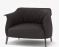 Poltrona Frau Archibald Gran Comfort Sessel 3D-Modell