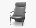 Poltrona Frau Arabesque 扶手椅 3D模型