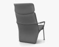 Poltrona Frau Arabesque 肘掛け椅子 3Dモデル
