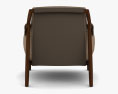 Poltrona Frau Times Lounge armchair 3d model