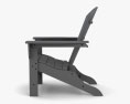 Polywood South Beach Adirondack Крісло 3D модель