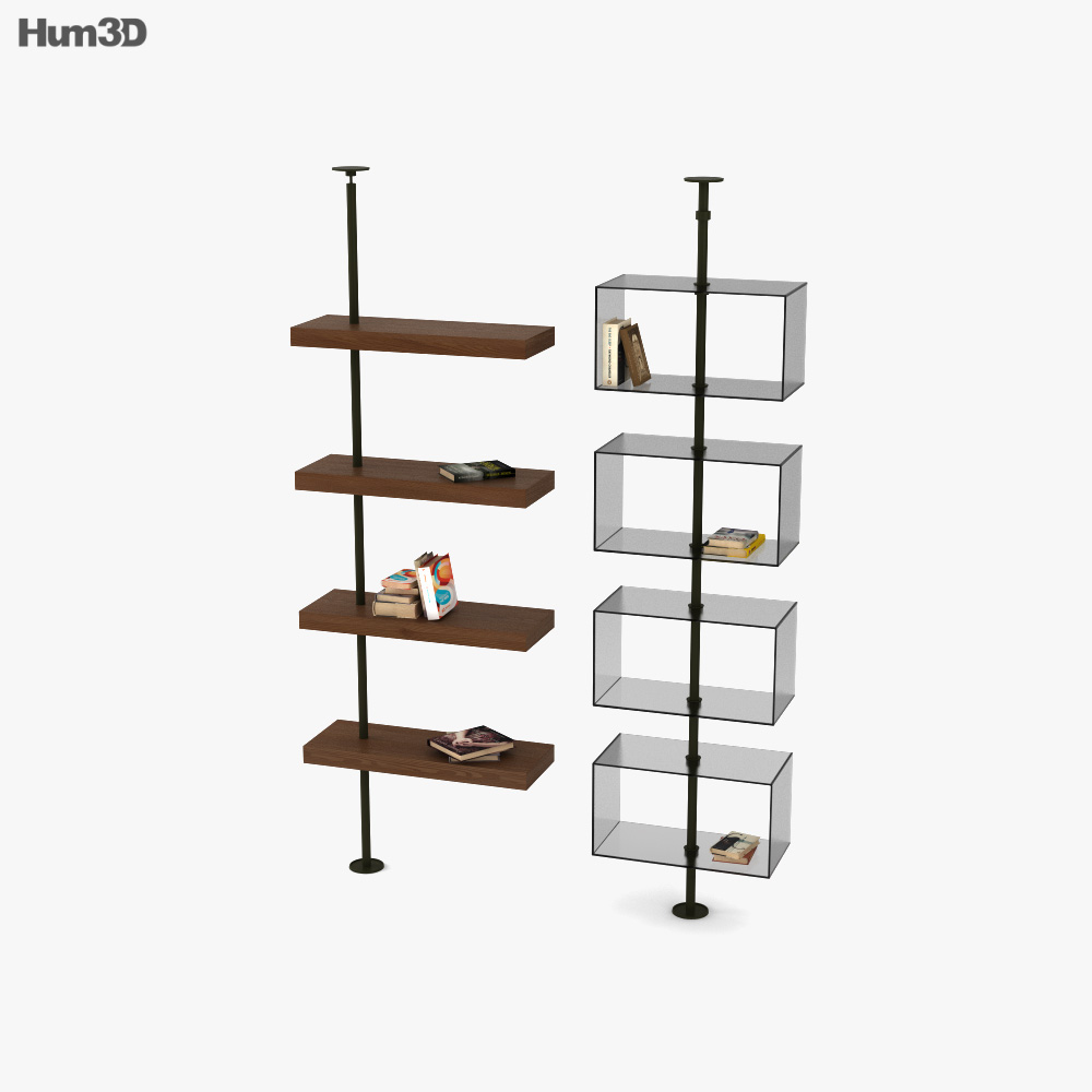 Porada Domino Shelf 3D model