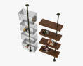 Porada Domino Shelf 3d model