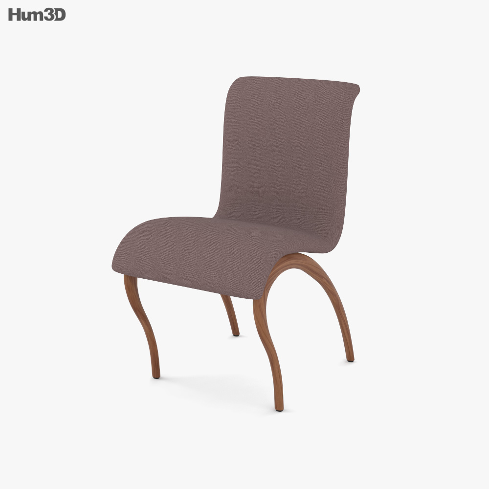 Porada Anxie Обеденный стул 3D модель