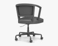 Poterry Barn Lisbon Cane Desk chair 3d model
