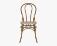 Pottery Barn Lulu Rattan Bistro Dining chair 3d model