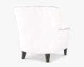 Pottery Barn Cardiff Tufted Upholstered Кресло 3D модель