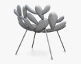 Qeeboo Filicudi 肘掛け椅子 3Dモデル