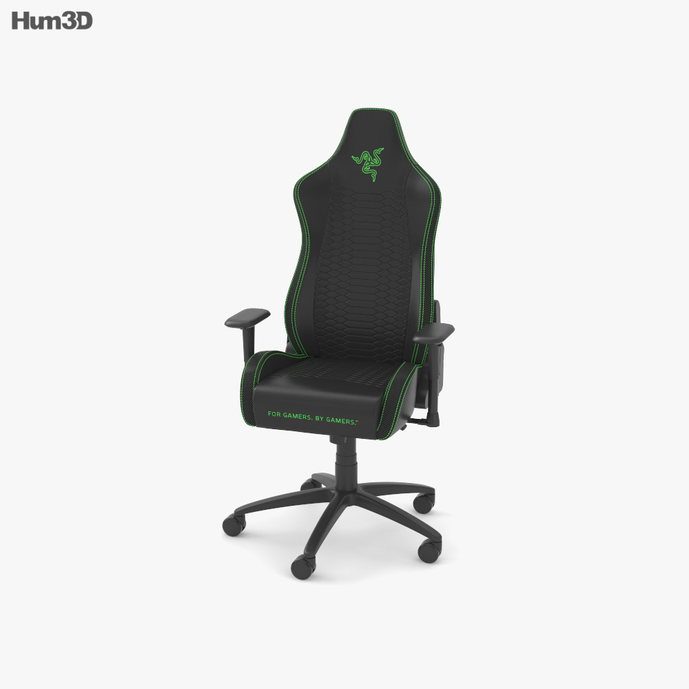 Razer Iskur X Gaming chair 3D model