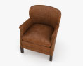 Restoration Hardware Professor 27s Leather chair With Nailheads 3D-Modell