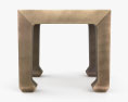 Restoration Hardware 17th C Ming Dynasty Mesa lateral Modelo 3d