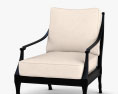 Restoration Hardware Antibes Luxe Cadeira de Lounge Modelo 3d