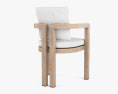 Restoration Hardware Portofino Teak 肘掛け椅子 3Dモデル