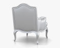 Restoration Hardware Marseilles 扶手椅 3D模型