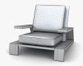 Restoration Hardware Olema 休闲椅 3D模型