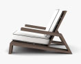 Restoration Hardware Olema Cadeira de Lounge Modelo 3d