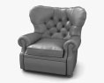 Restoration Hardware Churchill Кожаное кресло 3D модель
